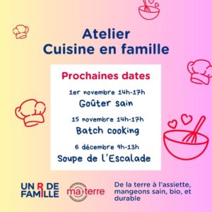 Atelier « première fois » avec un R de Famille
